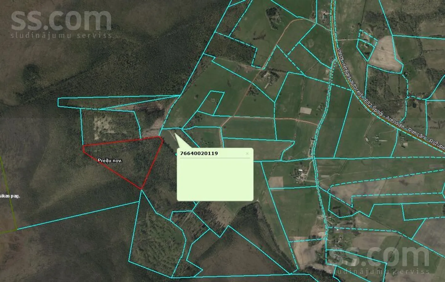 Cirsmas sludinājums - Preiļu novads, Rožkalnu pag.Augšmukti - 2,30 ha