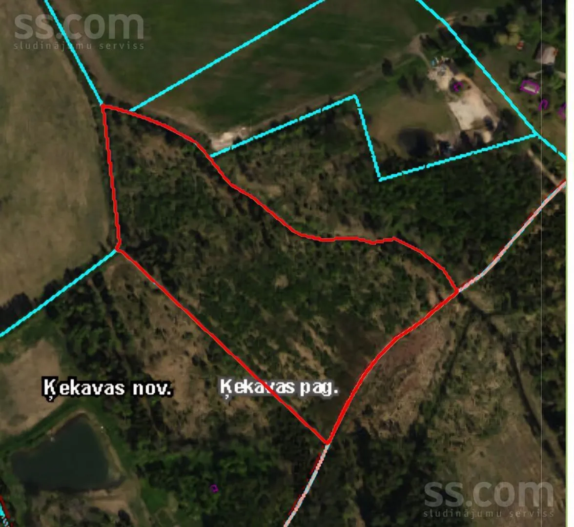 Meža zemes sludinājums - Rīgas rajons, Ķekavas pag.Plakanciems - 3,77 ha
