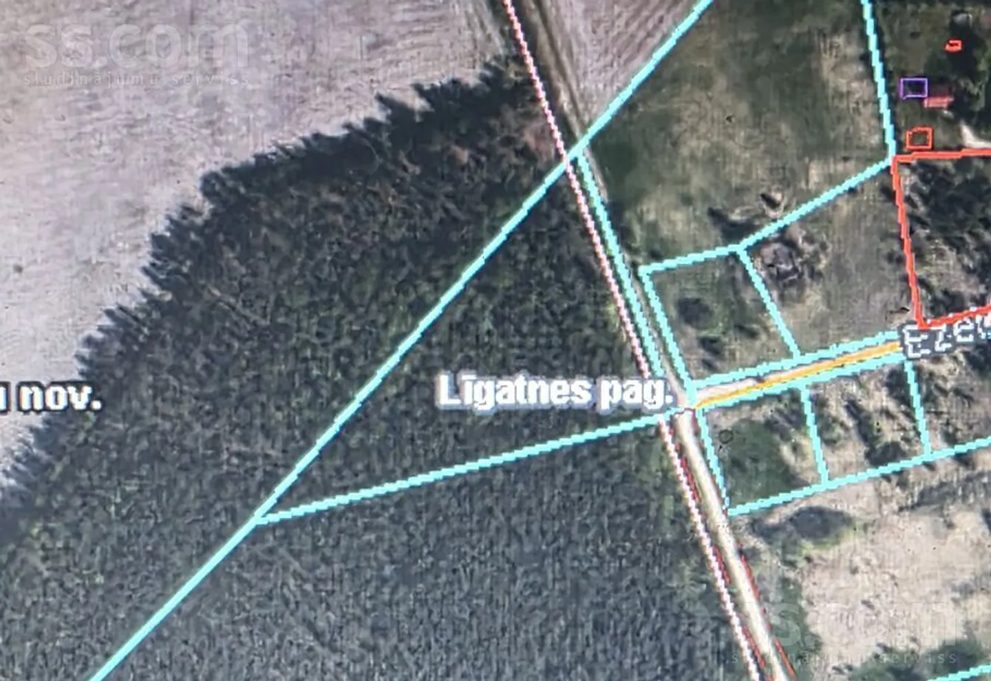 Meža zemes sludinājums - Cēsu novads, Līgatnes pag.Augšlīgatne - 1,00 ha