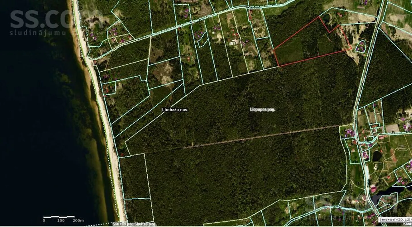 Meža zemes sludinājums - Limbažu novads, Liepupes pag. - 8,00 ha